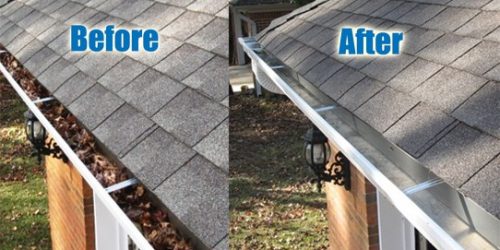 Gutter Cleaning, Gutter Clean out, Clean Leaf out of Gutters